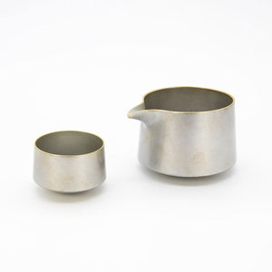 Brass Katakuchi Swing Misty Silver - KISEN-Barware-KISEN-santoku nyc