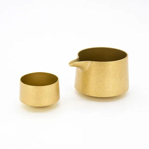 Brass Katakuchi Swing Scratch Gold - KISEN-Barware-KISEN-santoku nyc