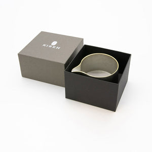 Brass Katakuchi Swing Misty Silver - KISEN-Barware-KISEN-santoku nyc