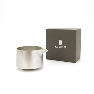 Brass Katakuchi Swing Misty Silver - KISEN-Barware-KISEN-santoku nyc