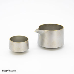 Brass GUINOMI Swing Misty Silver - KISEN-Barware-KISEN-santoku nyc