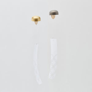 Kyujo Bronze Wind Chime Hibiki - Gold -Wind Chimes-Kyujo-santoku nyc