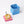 Load image into Gallery viewer, Kyujo Meditation Bell Orin with a hand-crafted washi bag (Blue)
