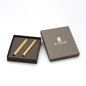 Brass Chopstick Rest, Set of 2 - KISEN-Chopstick Holders-Yotsukawa-ROKU-santoku nyc
