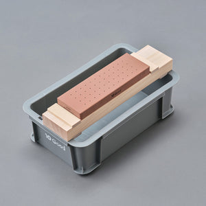 Knife Sharpening Starter Set: 5-Piece Kit with #1000 Grit Whetstone - 10Good-Kitchen-King Whetstone-santoku nyc