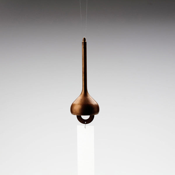 NOUSAKU Brass Wind Chime Onion - Golden Brown -