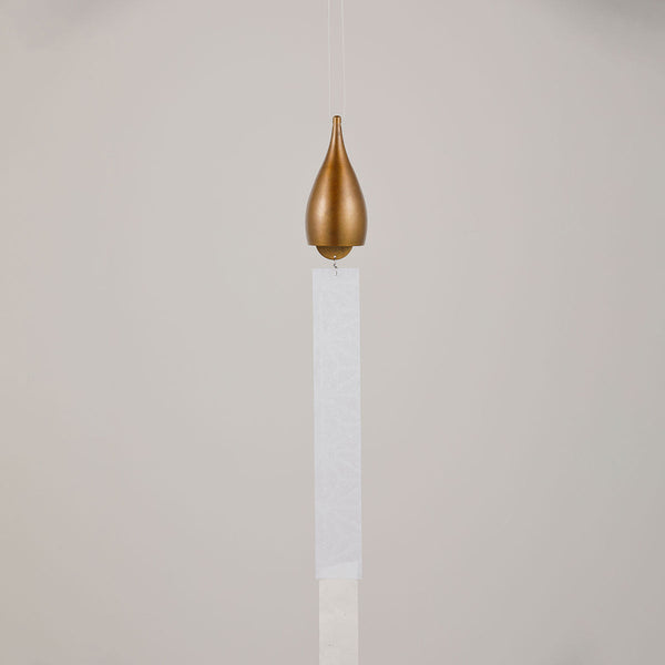 NOUSAKU Brass Wind Chime Drop - Golden Brown -