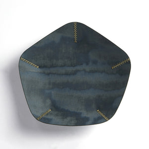 Pentagon Tray - NUNOUS-Home decor-NUNOUS-Navy-santoku nyc