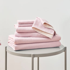 UCHINO Natural Dye Organic Gauze Pile Wine-dye Pink