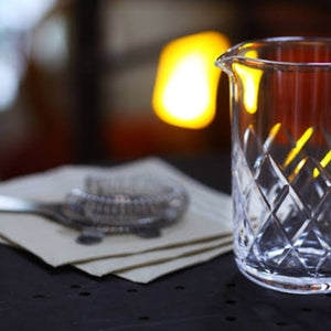 Mixing Glass and Strainer M-TAKA