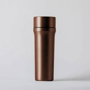 ovject Enamel Interior 3-Way Insulated Vacuum Bottle - Copper-Water Bottles-ovject-santoku nyc