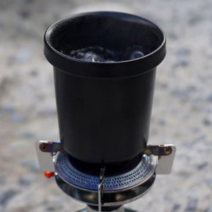 Detachable Handle Enamel Mug White - ovject-Mugs-ovject-santoku nyc