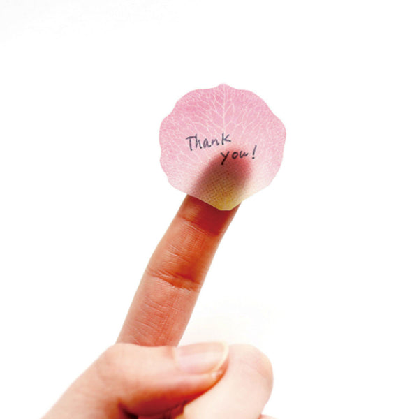 Flower Petal and Leaf Stickies Flower Petal-Pink