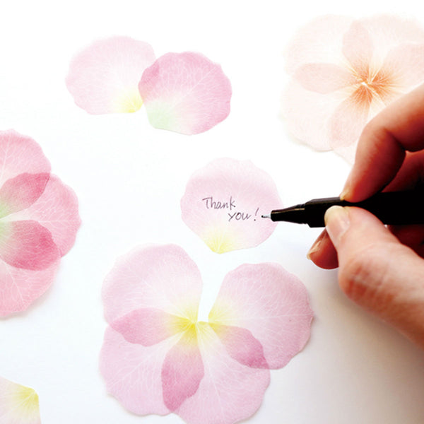 Flower Petal and Leaf Stickies Flower Petal-Pink