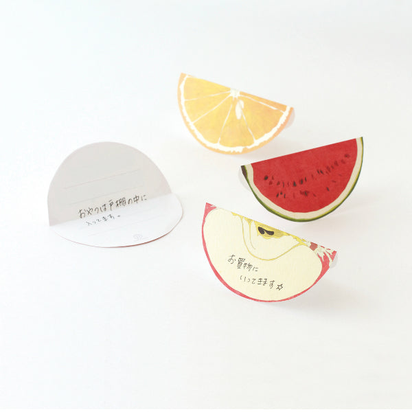 Fruits and Veggie Memo Blocks Fruit-Apple