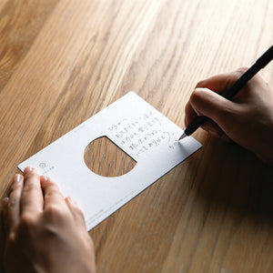 Kanazawa Collection Looking Out Postcard-White-Stationery-paperable-santoku nyc