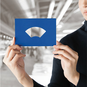 Kanazawa Collection Looking Out Postcard-Navy-Stationery-paperable-santoku nyc