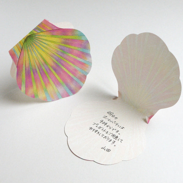 Shell Cards Pastel L