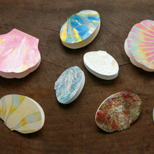 Shell Cards Water M-Stationery-paperable-santoku nyc