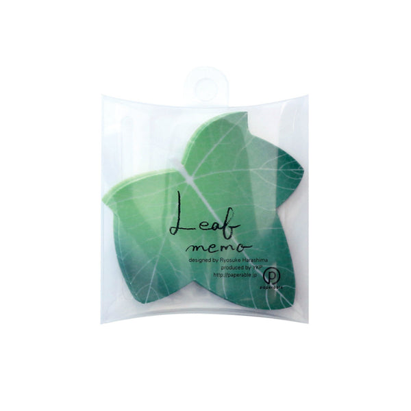 Flower Petal and Leaf Memos Leaf-Green