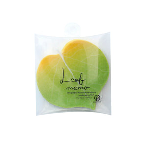Flower Petal and Leaf Memos Leaf-Yellow-Stationery-paperable-santoku nyc