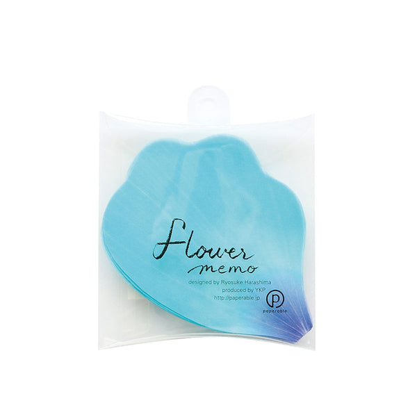 Flower Petal and Leaf Memos Flower Petal-Blue