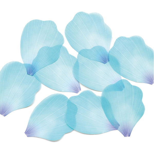 Flower Petal and Leaf Memos Flower Petal-Blue