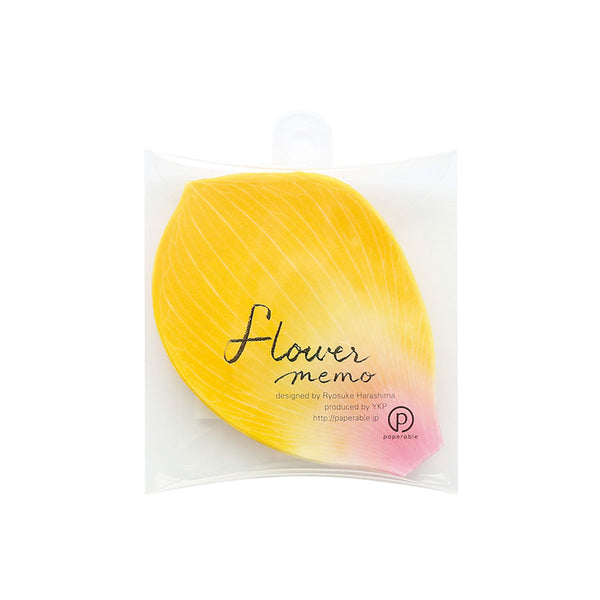 Flower Petal and Leaf Memos Flower Petal-Yellow