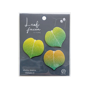 Flower Petal and Leaf Stickies Leaf-Yellow-Stationery-paperable-santoku nyc