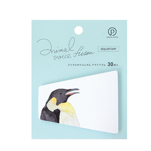Animal Voice Stickies Sealife-Penguin-Stationery-paperable-santoku nyc