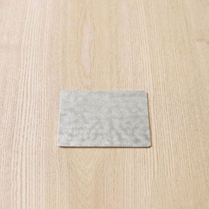 Suzugami Bendable Paper-Thin Tin Plate 'Kazahana' Square - Syouryu-Kitchen & Tableware-syouryu-4.3"-santoku nyc