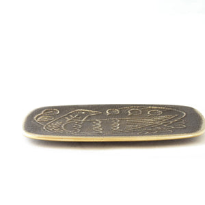 CASTIN' Solid Brass Multi-Purpose Tray (Small) - Black Finish-Trays + Catchalls-CASTIN'-santoku nyc