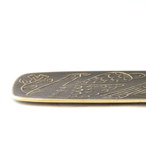 CASTIN' Solid Brass Multi-Purpose Tray (Large) - Black Finish-Trays + Catchalls-CASTIN'-santoku nyc