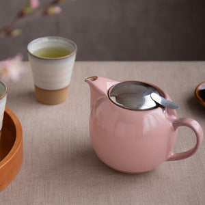 BEE HOUSE Round Teapot for Two 24 oz Earth Color - ZERO JAPAN-Coffee & Tea-ZERO JAPAN-SANTOKU NYC