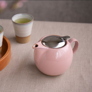 BEE HOUSE Round Teapot for Two 24 oz Earth Color - ZERO JAPAN-Coffee & Tea-ZERO JAPAN-SANTOKU NYC