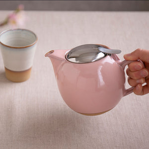 BEE HOUSE Round Teapot for Two 24 oz Earth Color - ZERO JAPAN-Coffee & Tea-ZERO JAPAN-SANTOKU NYC