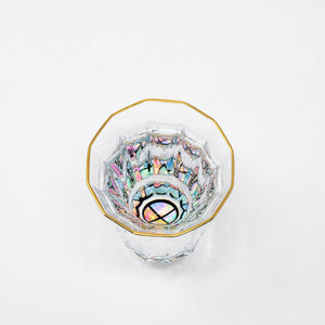 Kaleidoscope Abalone Sake Glass Amano Shikki