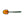 TWO TONE Heat-Resistant Glass Spoon - amabro-Glassware-amabro-Amber x Black-SANTOKU NYC
