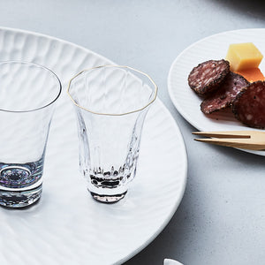 Kaleidoscope Abalone Sake Glass Amano Shikki