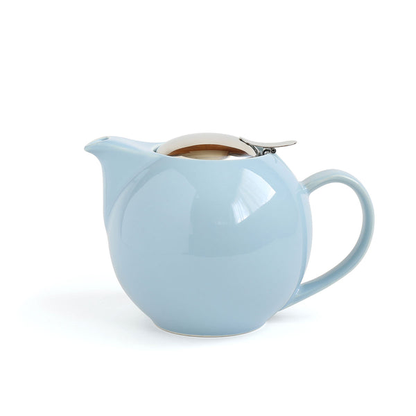 ZERO JAPAN - BEE HOUSE - 34 Ounce Ceramic Teapot - Ocean Blue
