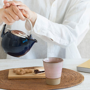 BEE HOUSE Teacup 6.8 fl oz Earth Color - ZERO JAPAN-Coffee & Tea-ZERO JAPAN-Natural White-santoku nyc