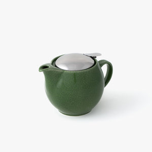 BEE HOUSE Round Teapot for One 15 oz Crackled Collection - ZERO JAPAN