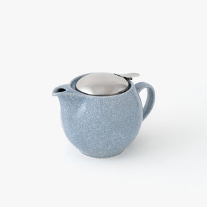 BEE HOUSE Round Teapot for One 15 oz Crackled Collection - ZERO JAPAN