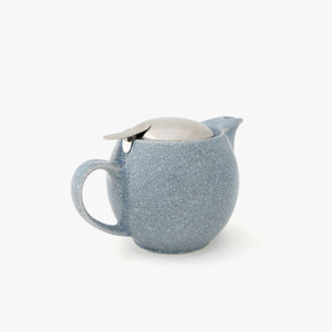 BEE HOUSE Round Teapot for One 15 oz Crackled Collection - ZERO JAPAN