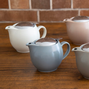 BEE HOUSE Round Teapot for One 15 oz Silky Color - ZERO JAPAN-Coffee & Tea-ZERO JAPAN-SANTOKU NYC