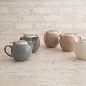 BEE HOUSE Round Teapot for One 15 oz Silky Color - ZERO JAPAN