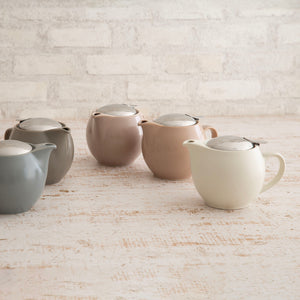 BEE HOUSE Round Teapot for One 15 oz Silky Color - ZERO JAPAN-Coffee & Tea-ZERO JAPAN-SANTOKU NYC