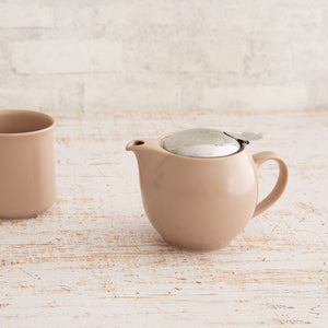 BEE HOUSE Round Teapot for One 15 oz Silky Color - ZERO JAPAN-Coffee & Tea-ZERO JAPAN-SANTOKU NYC