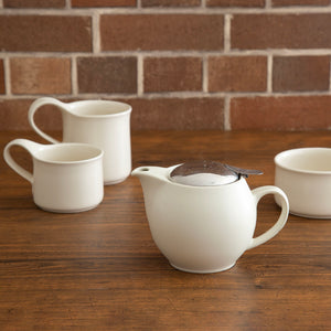 BEE HOUSE Round Teapot for One 15 oz Silky Color - ZERO JAPAN-Coffee & Tea-ZERO JAPAN-SANTOKU NYC