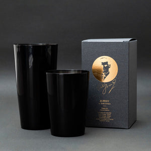 Double Tins Shaker the Charcoal Edition - BIRDY.-Barware-BIRDY.-santoku nyc